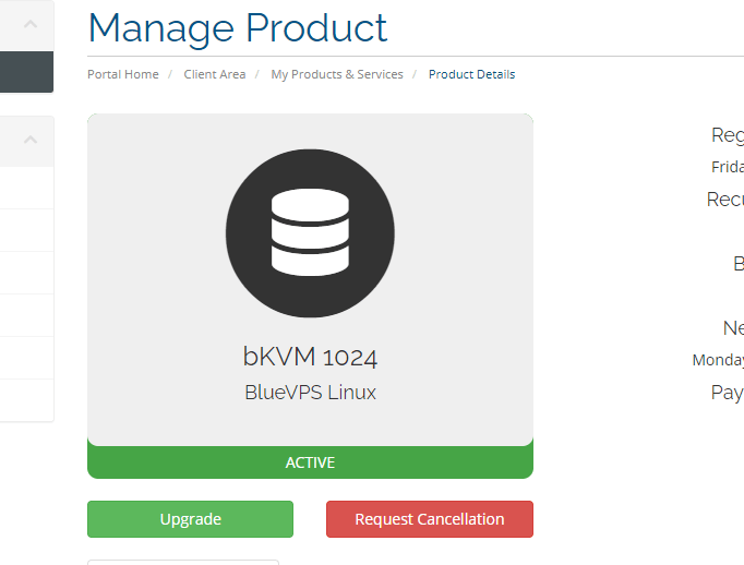 how to manage the vps server from the vps control panel