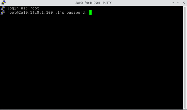 enter your VPS username