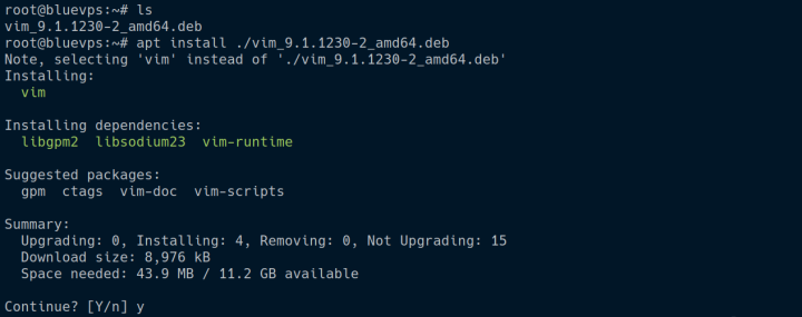 How to install a .deb package