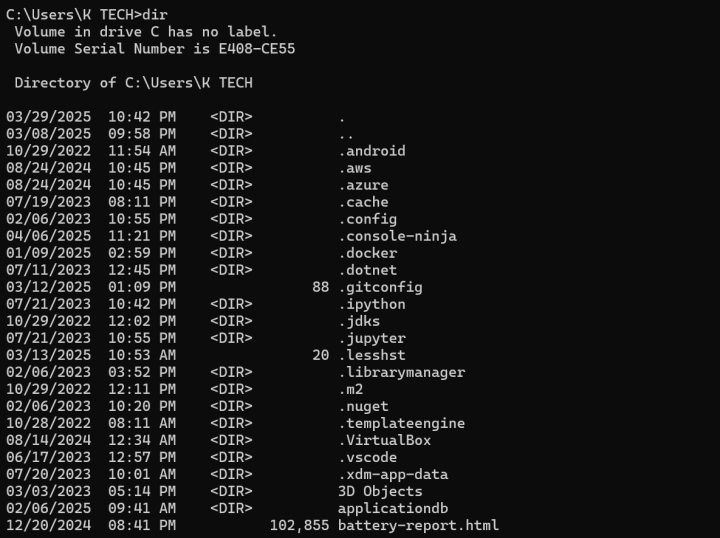 CMD Create File