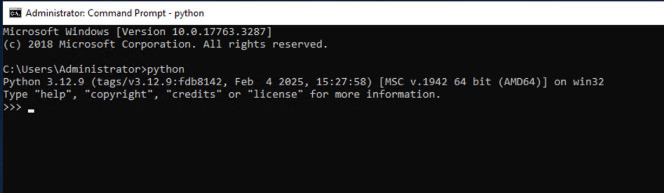 using python 2